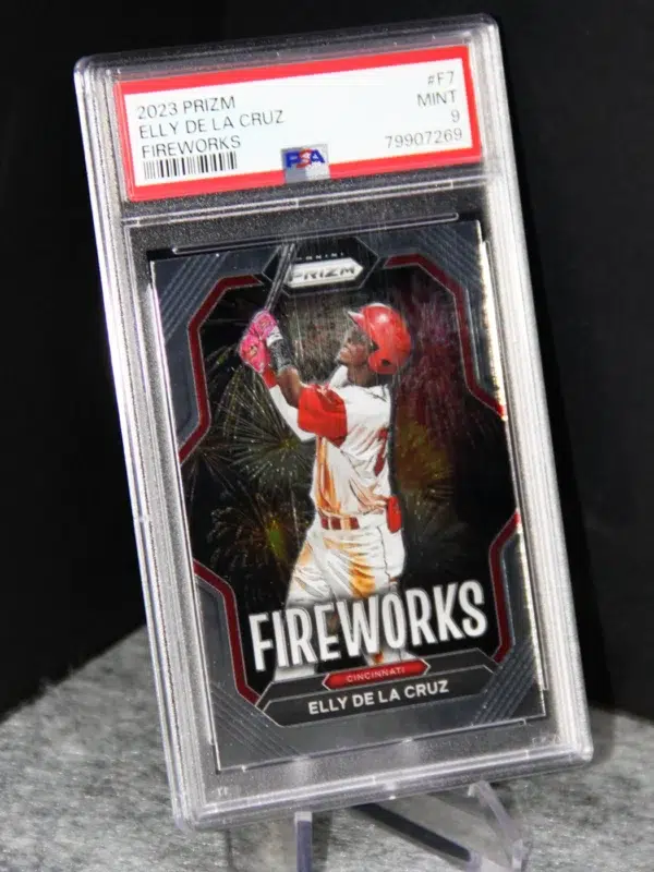 2023 Elly De La Cruz #F7 Panini Prizm Fireworks - stand