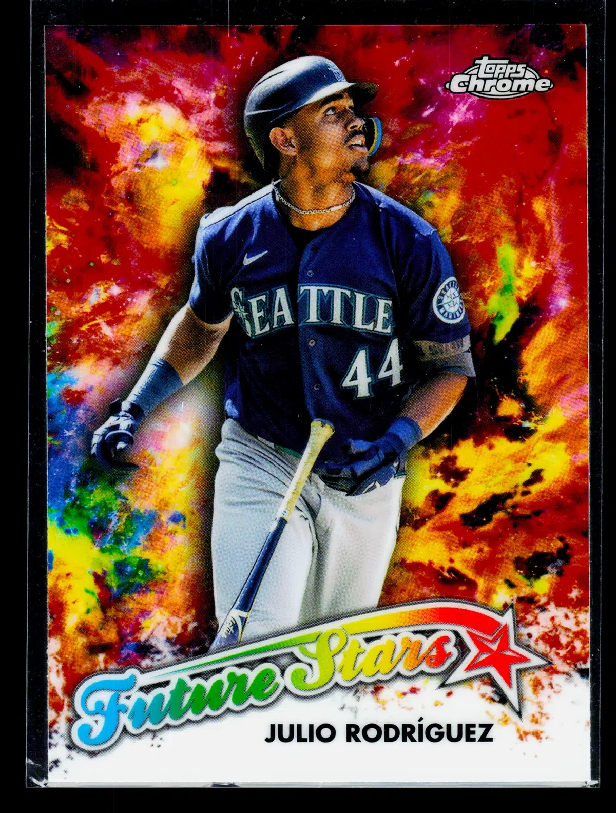 2023 Julio Rodriguez #FS 13 Topps Chrome Future Stars - front