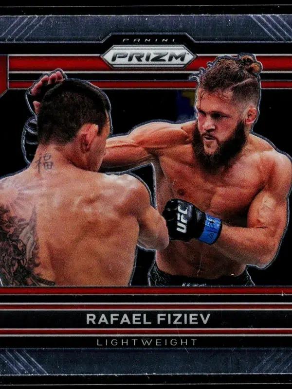 2023 Rafael Fiziev #1 Panini Prizm UFC - front
