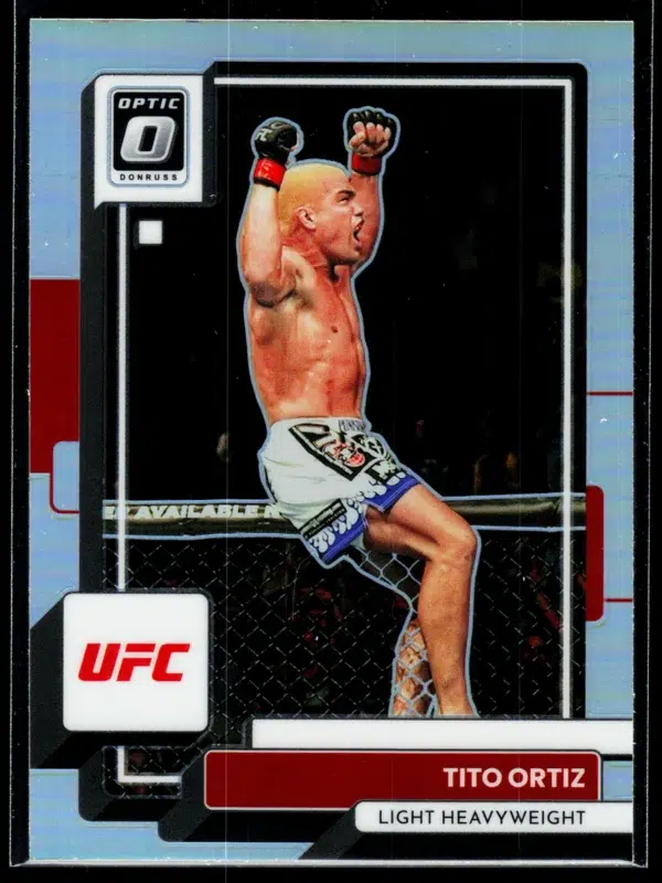 2023 Tito Ortiz #80 Panini Donruss Optic UFC - front