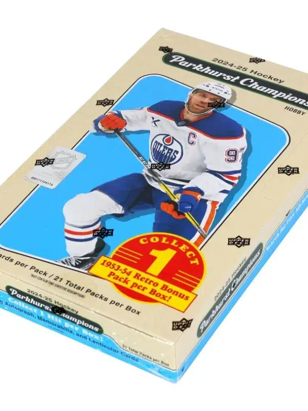 2024-25 Upper Deck Parkhurst Champions Hockey NHL Hobby Box