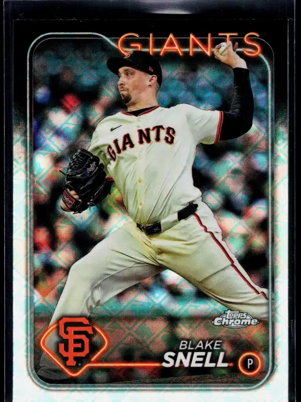 2024 Blake Snell #218 Topps Chrome - front