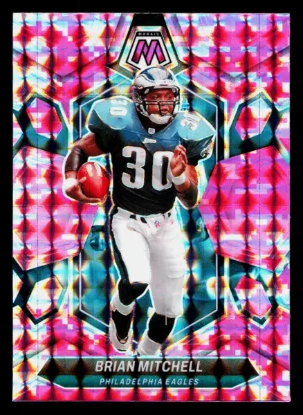 2024 Brian Mitchell #227 Panini Mosaic Camo Pink - front