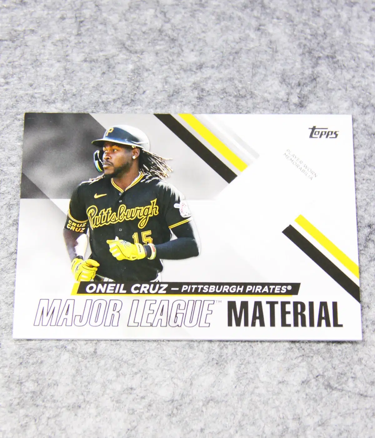 2024 Oneil Cruz #MLM2 OC Topps Major League Material Relic - front