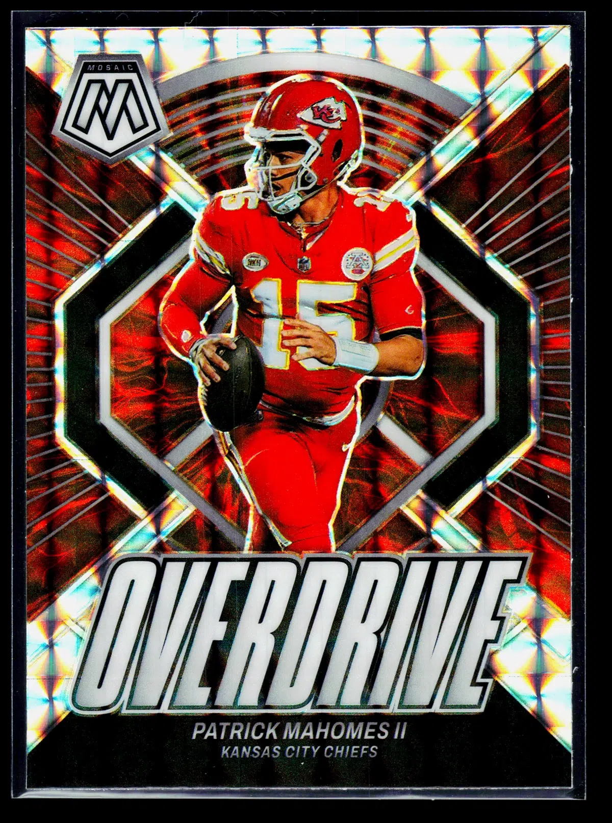 2024 Patrick Mahomes II #6 Panini Mosaic Overdrive - front