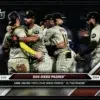 2024 San Diego Padres #747 Topps Now Game Ending Triple Play Postseason Clincher - front