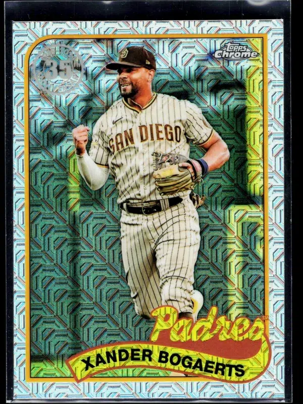2024 Xander Bogaerts #2T89C 40 Topps Chrome 1989 Topps 35th Anniversary - front