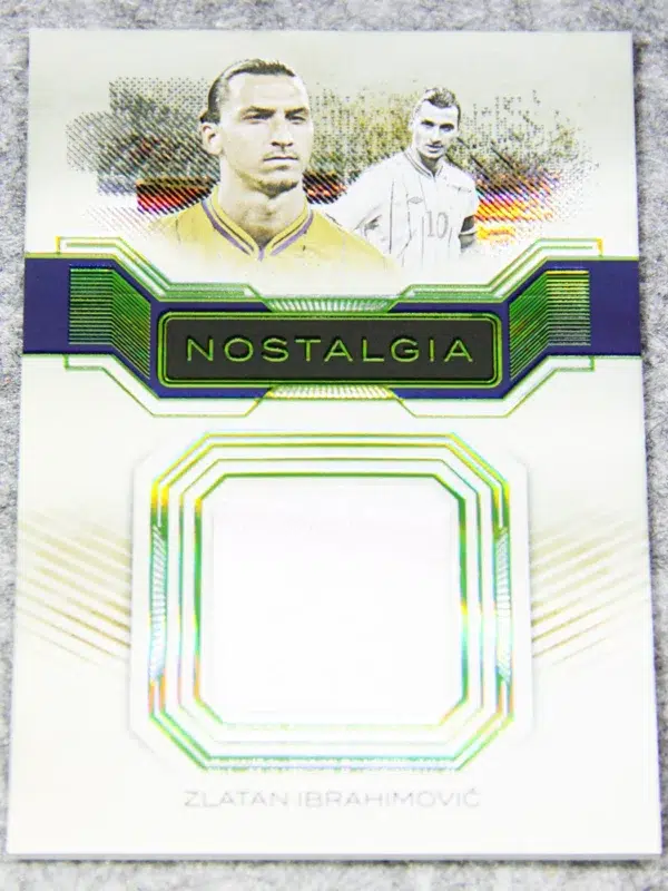 2024 Zlatan Ibrahimovic #NS34 Futera Unique Nostalgia Relic /07