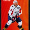 2025 26 Alex Ovechkin #CF 12 Upper Deck Allure Color Flow Red Orange - front