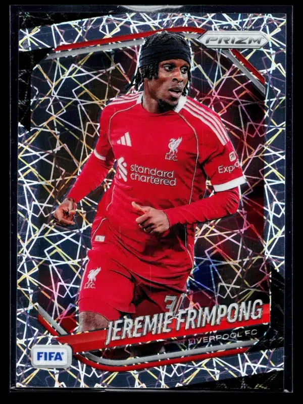 2025-26 Jeremie Frimpong #104 Panini Prizm FIFA Soccer Silver Prizm