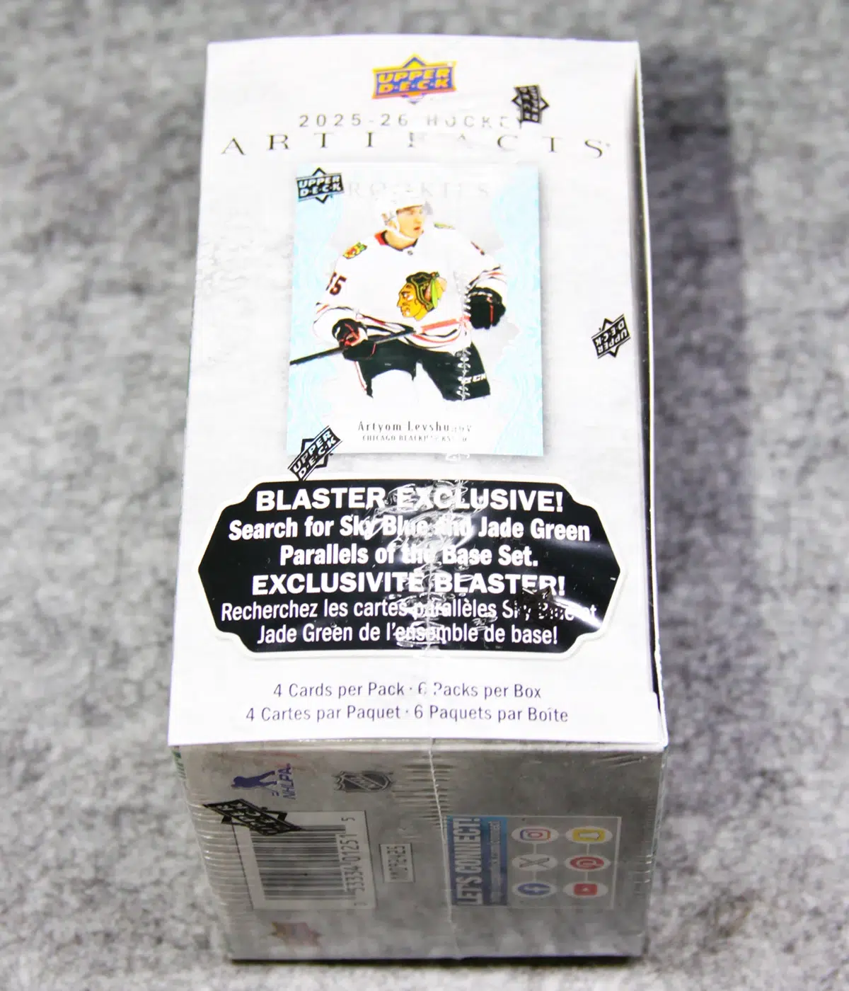 2025-26 Upper Deck Artifacts Hockey NHL Blaster Box