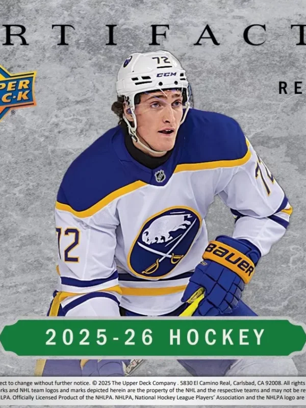 2025-26 Upper Deck Artifacts Hockey NHL Blaster Box