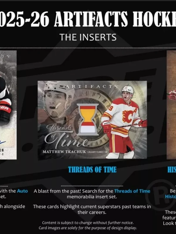 2025-26 Upper Deck Artifacts Hockey NHL Blaster Box