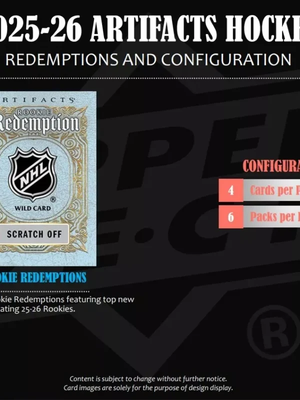 2025-26 Upper Deck Artifacts Hockey NHL Blaster Box