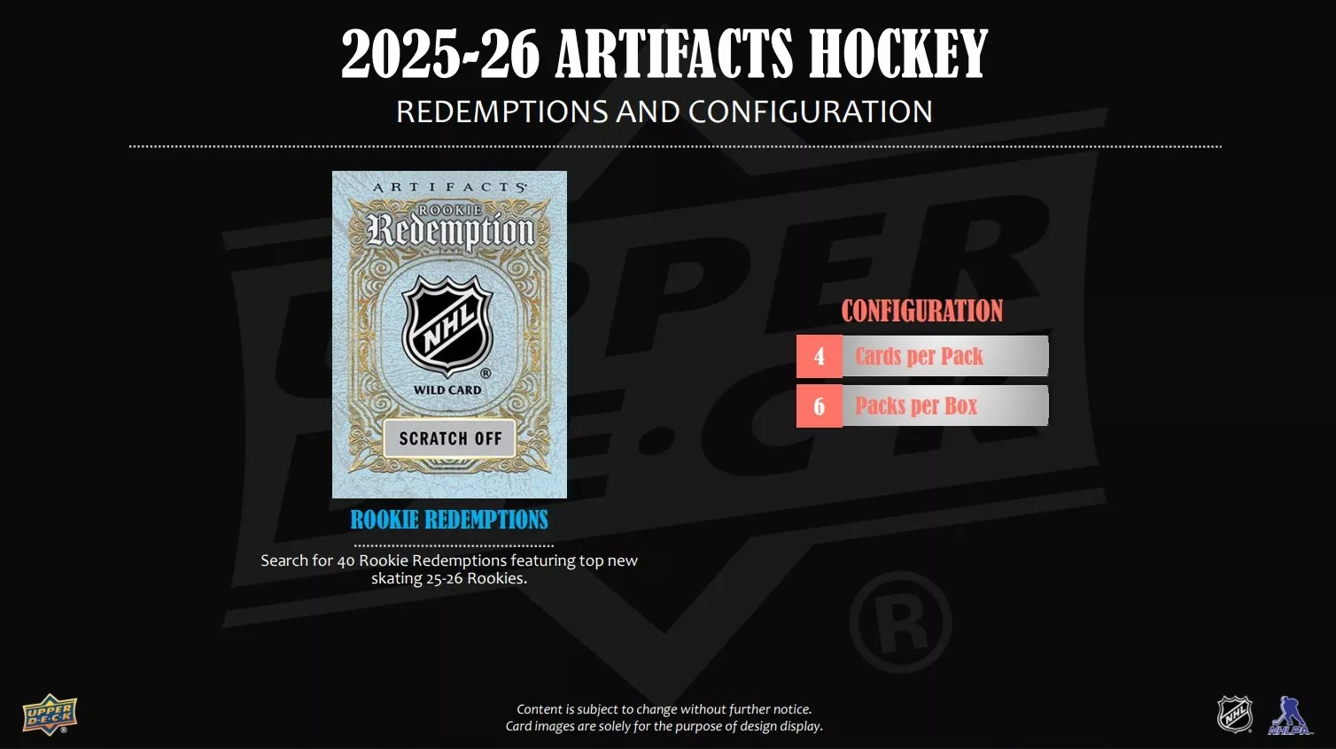 2025-26 Upper Deck Artifacts Hockey NHL Blaster Box