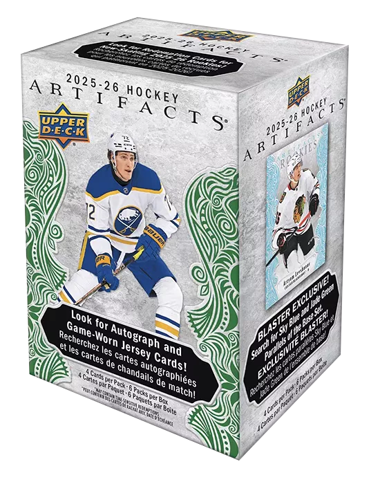 2025-26 Upper Deck Artifacts Hockey NHL Blaster Box