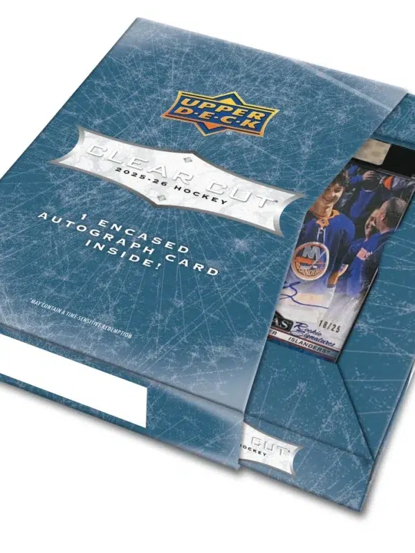 2025-26 Upper Deck Clear Cut Hockey NHL Hobby Box