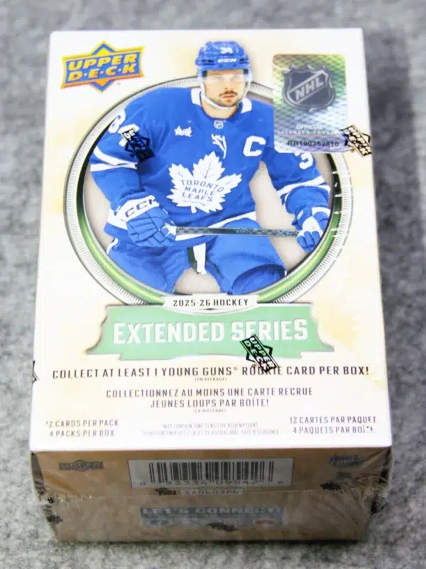 2025 26 Upper Deck Extended Series Hockey NHL Blaster Box - Sealed - front