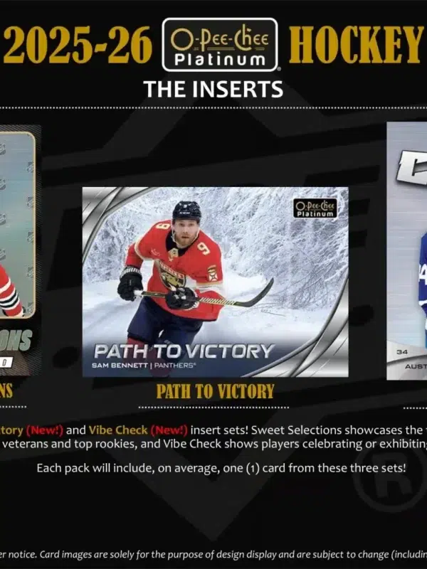 2025-26 Upper Deck O-Pee-Chee Platinum Hockey NHL Blaster Box