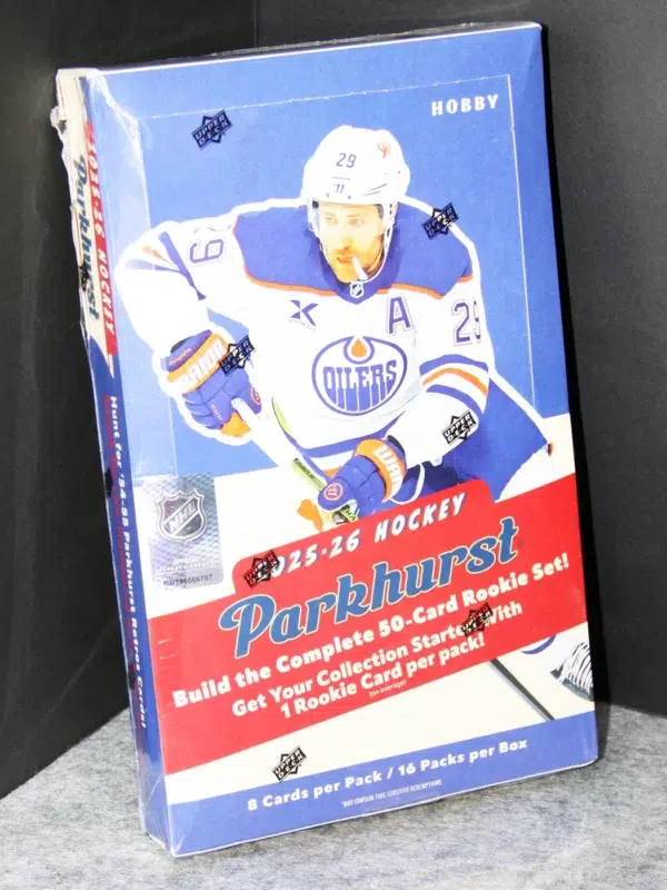 2025 26 Upper Deck Parkhurst Hockey NHL Hobby Box - Sealed - front