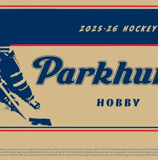 2025-26 Upper Deck Parkhurst Hockey NHL Hobby Box