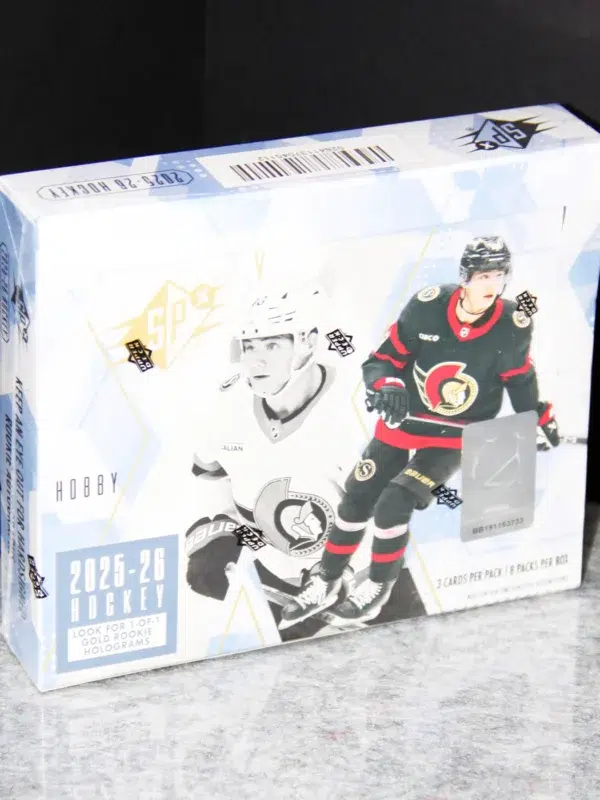2025 26 Upper Deck SPx Hockey NHL Hobby Box - Sealed - front