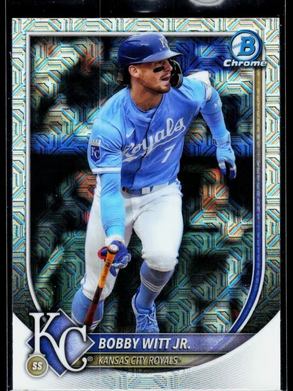 2025 Bobby Witt Jr #7 Bowman Chrome - front