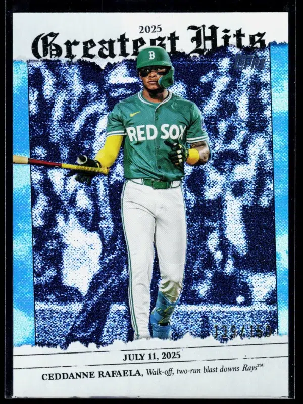 2025 Ceddanne Rafaela #GH 3 Topps Greatest Hits of 150 - front