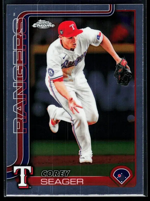 2025 Corey Seager #24 Topps Chrome - front
