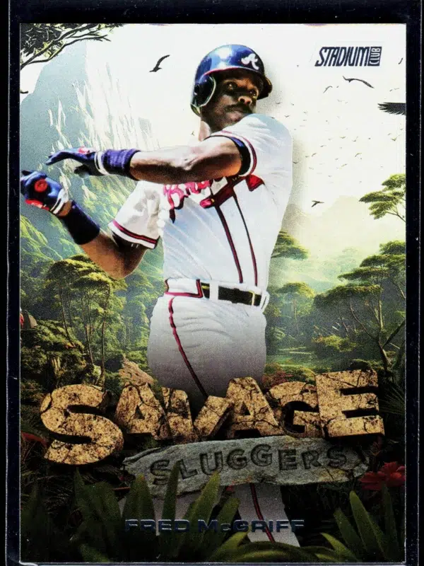 2025 Fred McGriff #SS 4 Topps Stadium Club Savage Sluggers - front