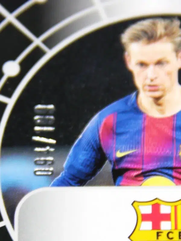 2025 Frenkie de Jong #AM-FDJ Panini Obsidian Atomic Relic Patch /199