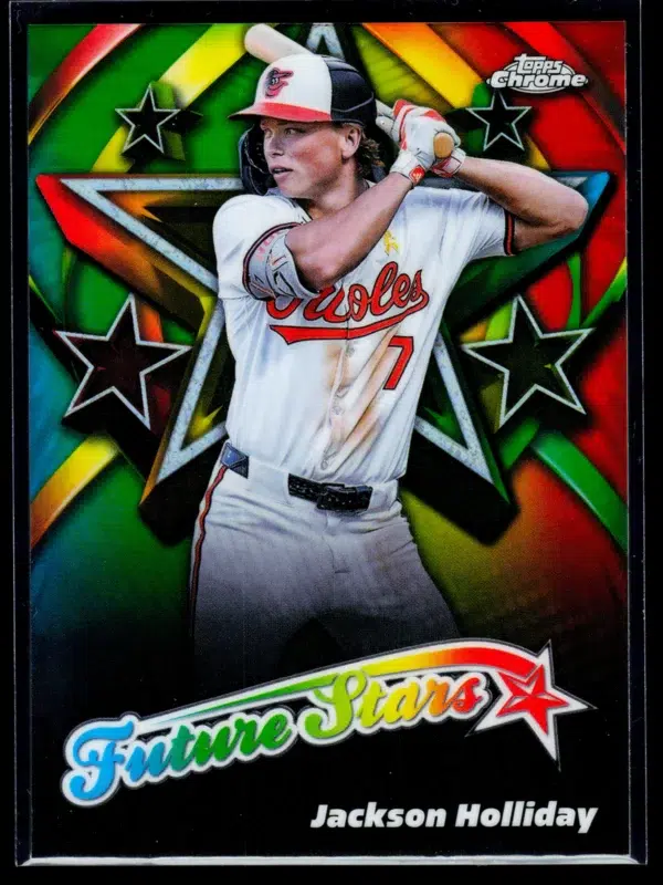 2025 Jackson Holliday #FS 1 Topps Chrome Future Stars - front