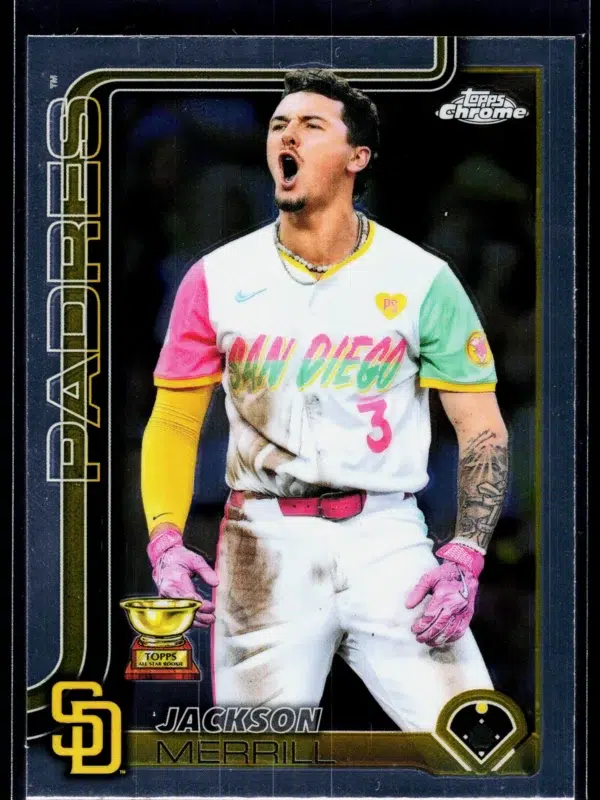 2025 Jackson Merrill #61 Topps Chrome - front