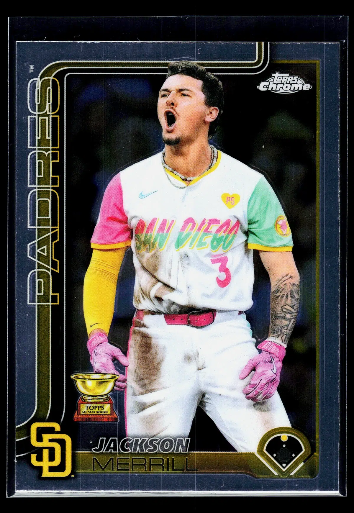 2025 Jackson Merrill #61 Topps Chrome - front