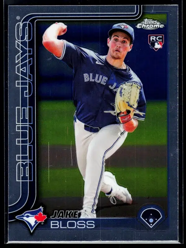 2025 Jake Bloss #188 Topps Chrome RC - front