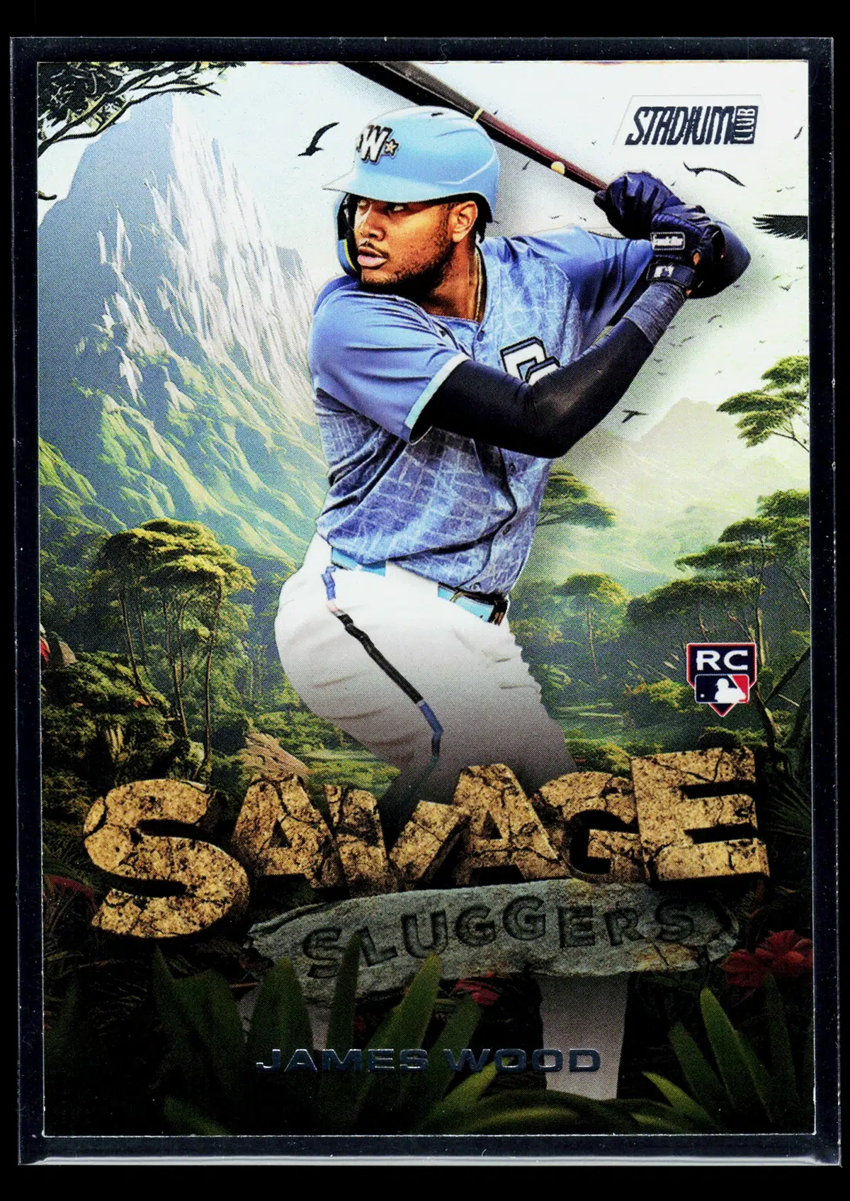 2025 James Wood #SS-20 Topps Stadium Club Savage Sluggers RC