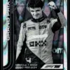 2025 Lando Norris #127 Topps Chrome Formula 1 Grand Prix Driver of the Day B&W Ray Wave Refractor - front