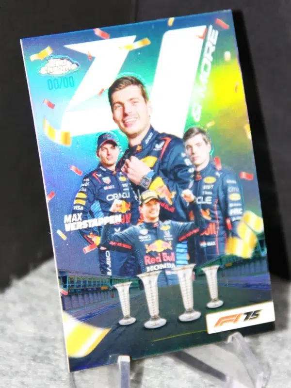 2025 Max Verstappen #4N-1 Topps Formula 1 Chrome 4 & More /00