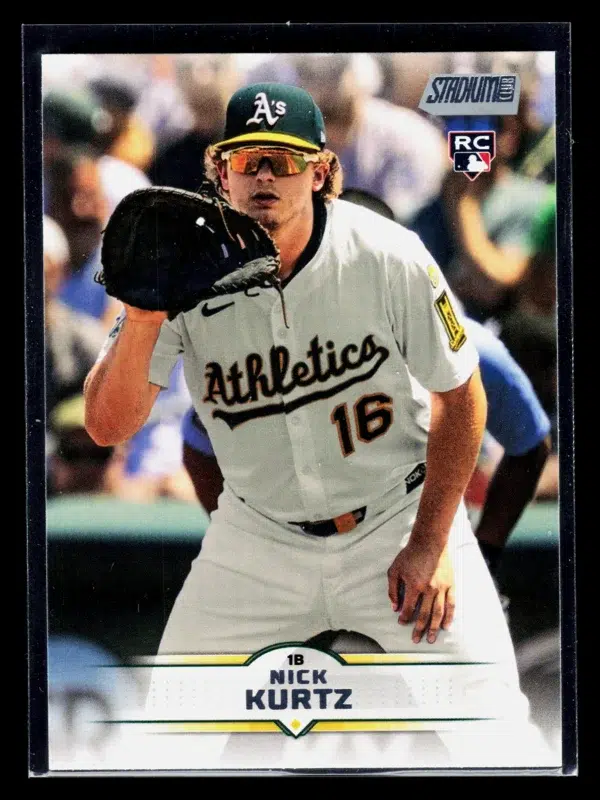 2025 Nick Kurtz #9 Topps Stadium Club RC - front