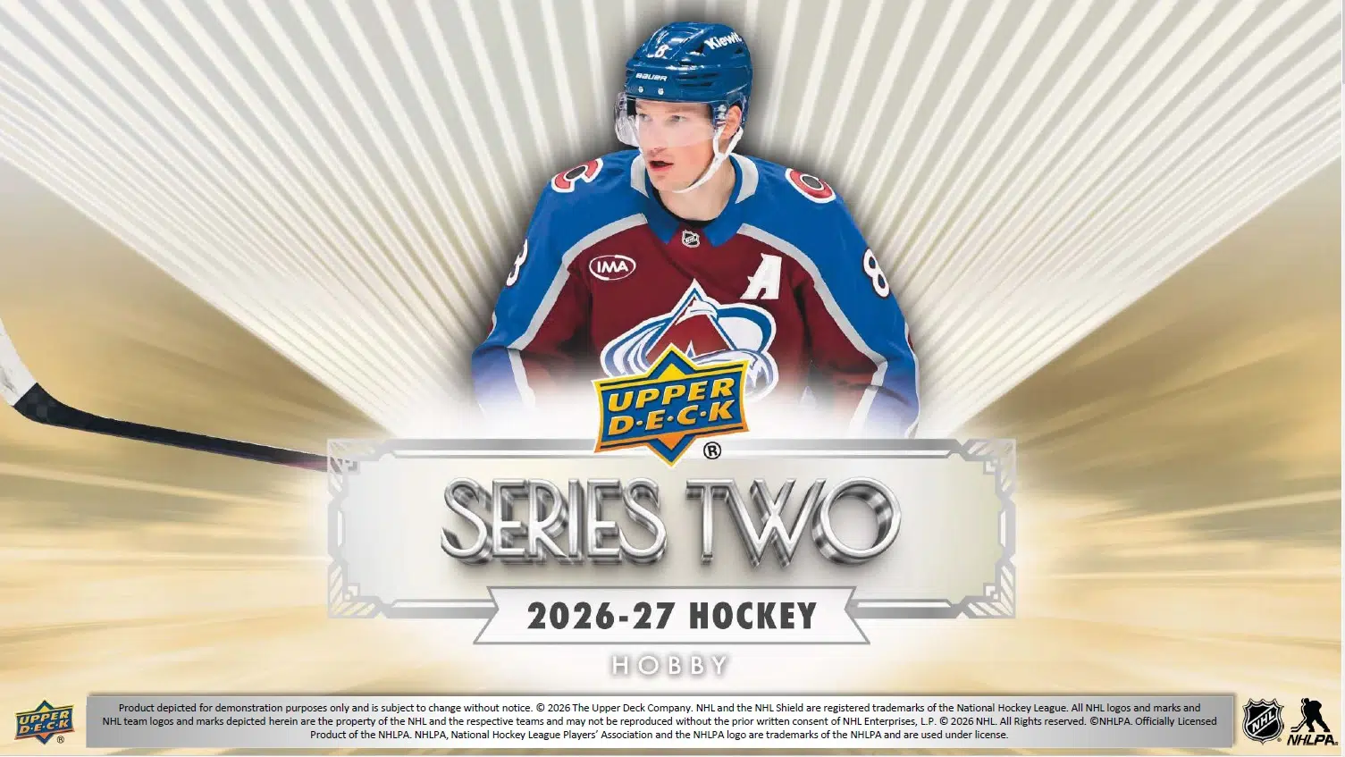 2026-27 Upper Deck Series 2 Hockey NHL Hobby Box - PRE ORDER deadline 05.10.2026