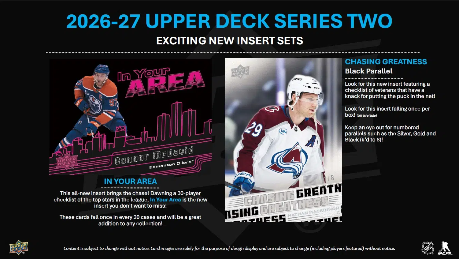 2026-27 Upper Deck Series 2 Hockey NHL Hobby Box - PRE ORDER deadline 05.10.2026