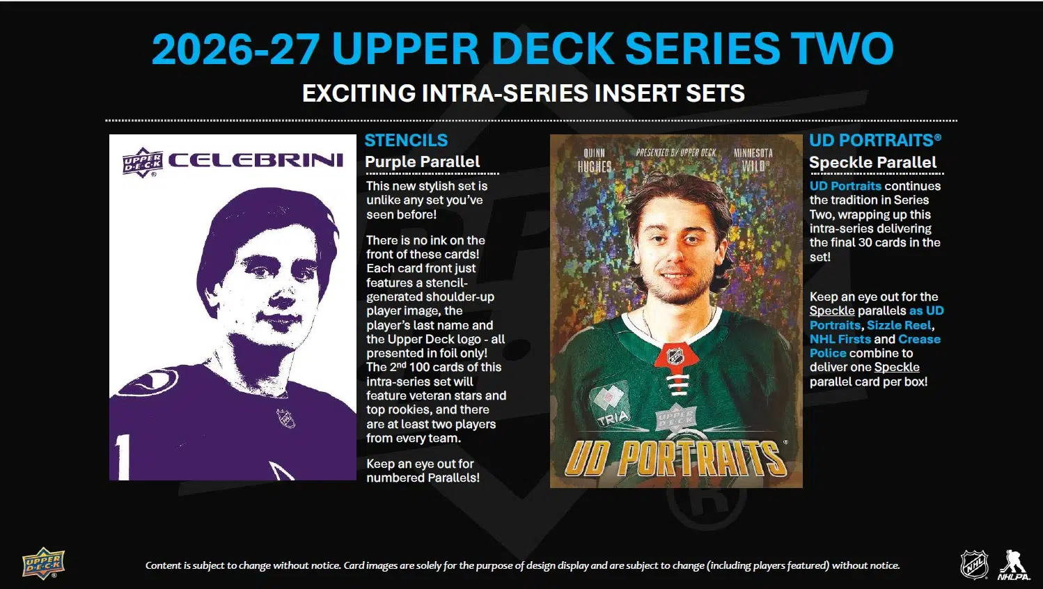 2026-27 Upper Deck Series 2 Hockey NHL Hobby Box - PRE ORDER deadline 05.10.2026