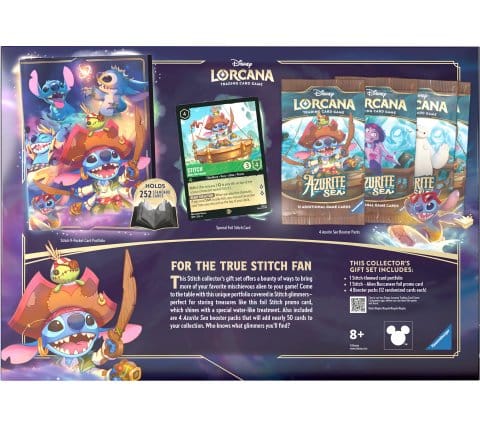Disney Lorcana TCG Azurite Sea Stitch Collector's Gift Set