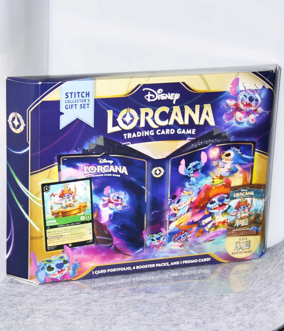 Disney Lorcana TCG Azurite Sea Stitch Collector's Gift Set