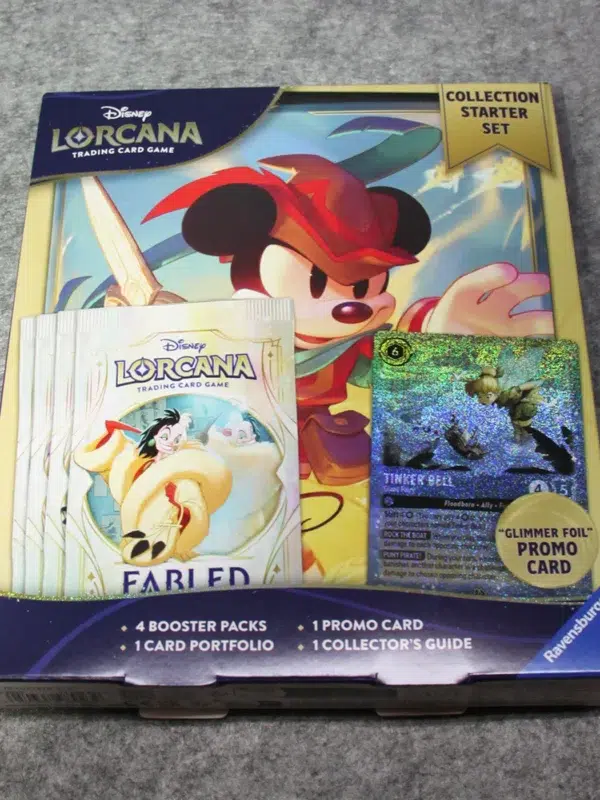 Disney Lorcana TCG Fabled Collection Starter Set - front