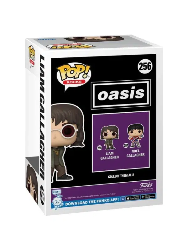 Funko POP! Rocks Liam Gallagher #256 Oasis - back