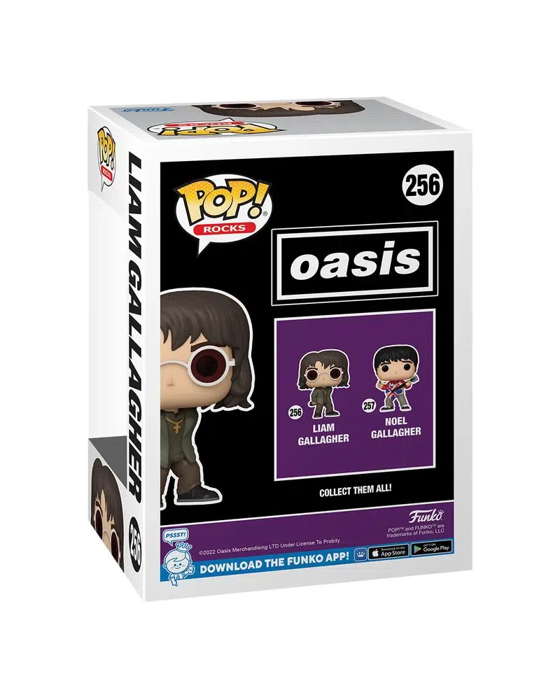 Funko POP! Rocks Liam Gallagher #256 Oasis - back