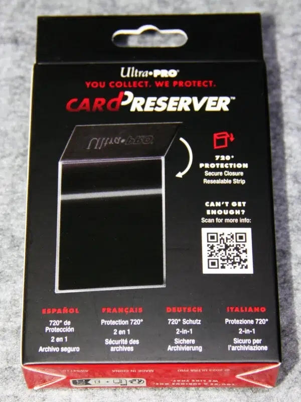 Ultra PRO CardPreserver Protective Holders 35pt 25 Pack - back
