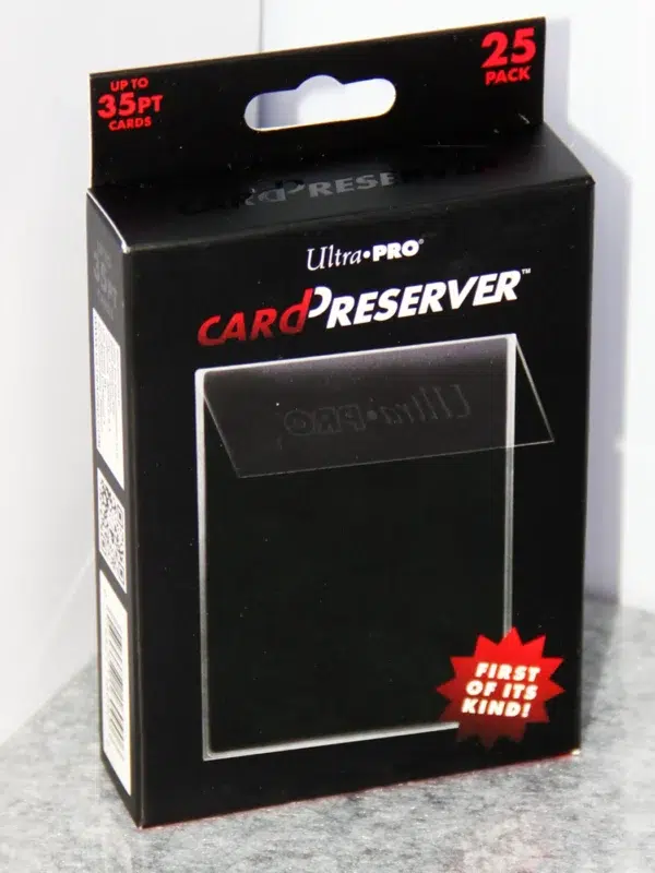 Ultra PRO CardPreserver Protective Holders 35pt 25 Pack - stand