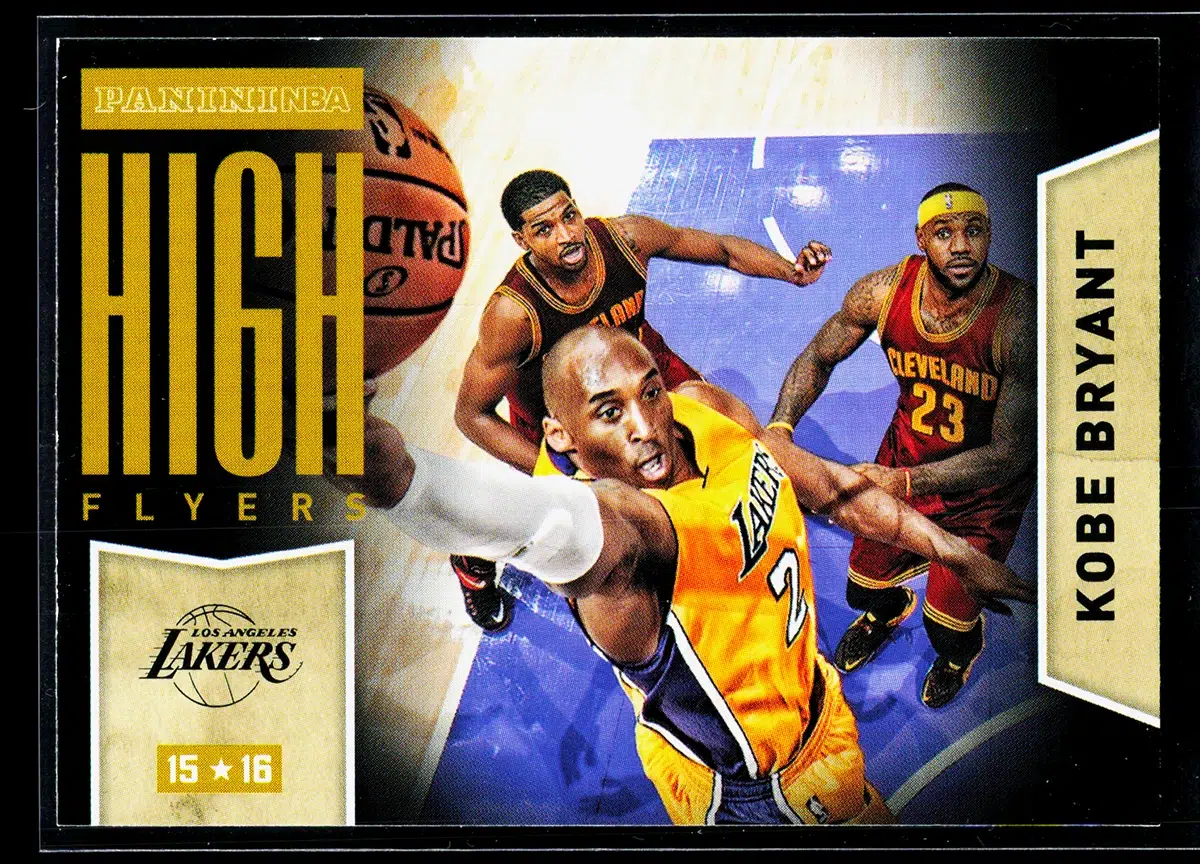 2015 16 Kobe Bryant #9 Panini High Flyers - front